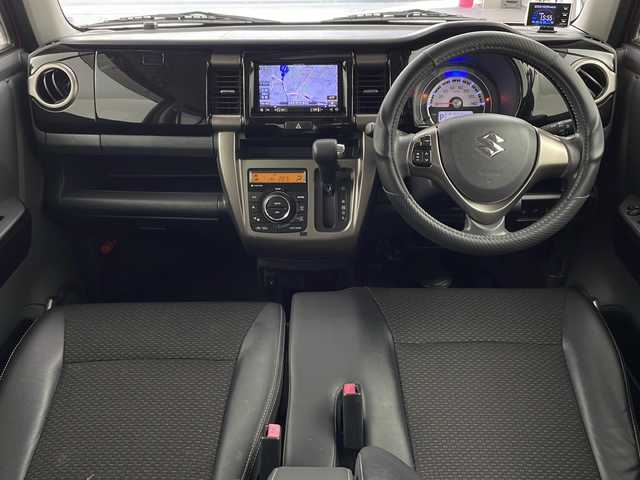 スズキ ハスラー Jスタイル Ⅱ 兵庫県 2015(平27)年 8.6万km フェニックスレッドパール/ホワイト2トーンルーフ ・社外ナビ/CD/DVD/Bluetooth/TV/SD/・バックカメラ/・ビルトインETC/・デュアルカメラブレーキサポート/・レーンキープアシスト/・ステアリングスイッチ/・シートヒーター/・プッシュスタート/・スマートキー/・アイドリングストップ/・社外レーダー探知機/・HIDヘッドライト/・オートライト/・フォグランプ/・純正15インチアルミホイール