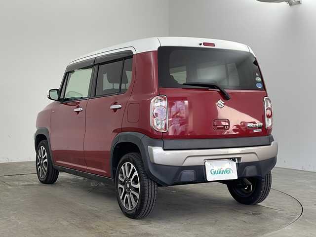 スズキ ハスラー Jスタイル Ⅱ 兵庫県 2015(平27)年 8.6万km フェニックスレッドパール/ホワイト2トーンルーフ ・社外ナビ/CD/DVD/Bluetooth/TV/SD/・バックカメラ/・ビルトインETC/・デュアルカメラブレーキサポート/・レーンキープアシスト/・ステアリングスイッチ/・シートヒーター/・プッシュスタート/・スマートキー/・アイドリングストップ/・社外レーダー探知機/・HIDヘッドライト/・オートライト/・フォグランプ/・純正15インチアルミホイール