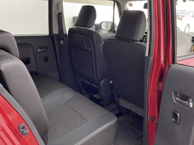 スズキ ハスラー Jスタイル Ⅱ 兵庫県 2015(平27)年 8.6万km フェニックスレッドパール/ホワイト2トーンルーフ ・社外ナビ/CD/DVD/Bluetooth/TV/SD/・バックカメラ/・ビルトインETC/・デュアルカメラブレーキサポート/・レーンキープアシスト/・ステアリングスイッチ/・シートヒーター/・プッシュスタート/・スマートキー/・アイドリングストップ/・社外レーダー探知機/・HIDヘッドライト/・オートライト/・フォグランプ/・純正15インチアルミホイール