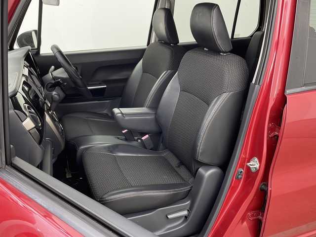 スズキ ハスラー Jスタイル Ⅱ 兵庫県 2015(平27)年 8.6万km フェニックスレッドパール/ホワイト2トーンルーフ ・社外ナビ/CD/DVD/Bluetooth/TV/SD/・バックカメラ/・ビルトインETC/・デュアルカメラブレーキサポート/・レーンキープアシスト/・ステアリングスイッチ/・シートヒーター/・プッシュスタート/・スマートキー/・アイドリングストップ/・社外レーダー探知機/・HIDヘッドライト/・オートライト/・フォグランプ/・純正15インチアルミホイール