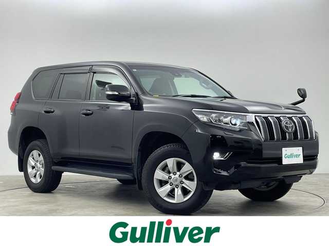 トヨタ ランドクルーザー プラド TX 群馬県 2022(令4)年 2.1万km ブラック 社外７インチナビ　トヨタセーフティセンス　レーダークルーズコントロール　　ＥＴＣ　ドライブレコーダー　バックカメラ　ＬＥＤライト　オートライト　オートハイビーム　プッシュスタート　スマートキー　禁煙車