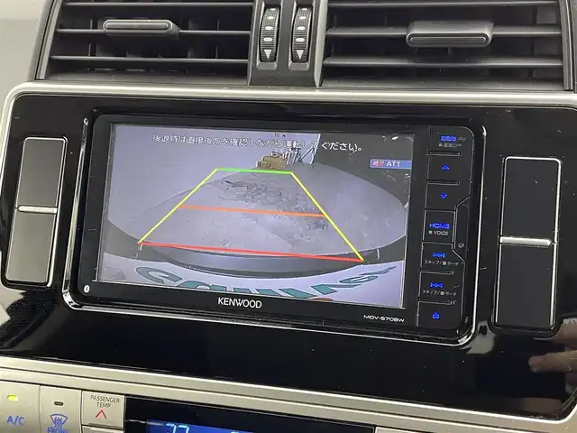 トヨタ ランドクルーザー プラド TX 群馬県 2022(令4)年 2.1万km ブラック 社外７インチナビ　トヨタセーフティセンス　レーダークルーズコントロール　　ＥＴＣ　ドライブレコーダー　バックカメラ　ＬＥＤライト　オートライト　オートハイビーム　プッシュスタート　スマートキー　禁煙車