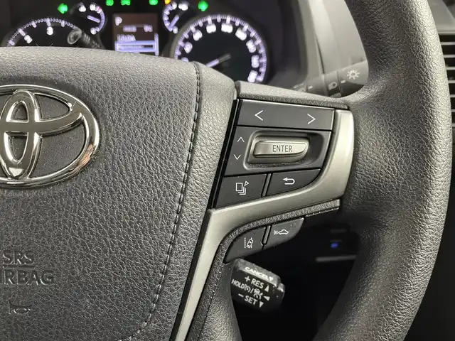 トヨタ ランドクルーザー プラド TX 群馬県 2022(令4)年 2.1万km ブラック 社外７インチナビ　トヨタセーフティセンス　レーダークルーズコントロール　　ＥＴＣ　ドライブレコーダー　バックカメラ　ＬＥＤライト　オートライト　オートハイビーム　プッシュスタート　スマートキー　禁煙車