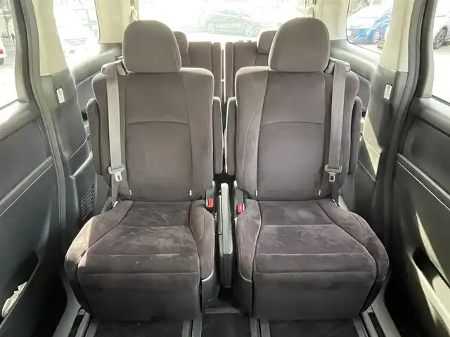 トヨタ ヴェルファイア 2．4Z プラチナセレクション 大阪府 2009(平21)年 7.6万km ブラック 純正ナビ/　FM/AM/フルセグTV/Bluetooth/AUX/CD/DVD/フリップダウンモニター/パワーバックドア/ステアリングスイッチ/革巻きステアリング/バックカメラ/フロントコーナーセンサー/クリアランスソナー/HIDヘッドライト/フォグランプ/純正18インチアルミホイール/プッシュスタート/オートライト/スペアキー/記録簿：H24.26.28.30.R2.4.6年分あり