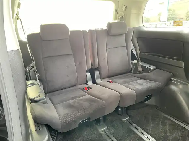 トヨタ ヴェルファイア 2．4Z プラチナセレクション 大阪府 2009(平21)年 7.6万km ブラック 純正ナビ/　FM/AM/フルセグTV/Bluetooth/AUX/CD/DVD/フリップダウンモニター/パワーバックドア/ステアリングスイッチ/革巻きステアリング/バックカメラ/フロントコーナーセンサー/クリアランスソナー/HIDヘッドライト/フォグランプ/純正18インチアルミホイール/プッシュスタート/オートライト/スペアキー/記録簿：H24.26.28.30.R2.4.6年分あり