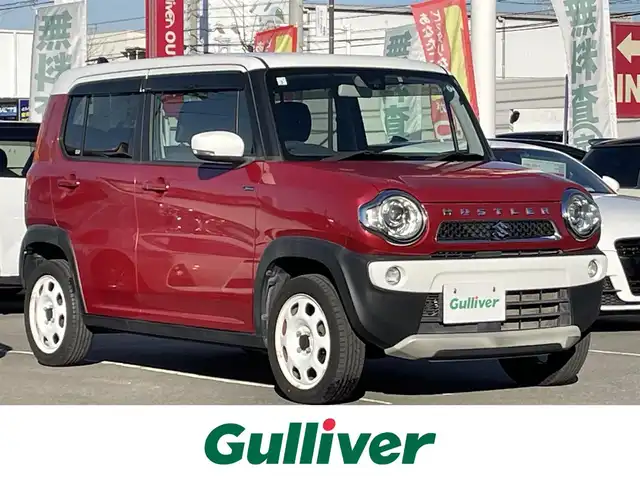 スズキ ハスラー Jスタイル 群馬県 2015(平27)年 4.2万km フェニックスレッドパール/ホワイト2トーンルーフ ケンウッドメモリナビ/CD・DVD・SD/Bluetooth・フルセグ/バックカメラ/ETC/前席シートヒーター/横滑り防止装置/衝突軽減ブレーキ/アイドリングストップ/HIDヘッドライト/フォグランプ/純正フロアマット/プッシュスタート/スマートキー