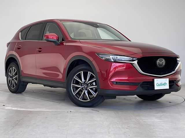 マツダ ＣＸ－５ XD Lパッケージ 愛知県 2018(平30)年 2.1万km ソウルレッドクリスタルM 衝突軽減システム/純正SDナビ/レーダークルーズコントロール/シートヒーター/フルセグ/CD/DVD/Bluetooth/バックカメラ/電動リアゲート/ヘッドアップディスプレイ/コーナーセンサー/純正アルミホイール/ブラインドスポットモニター/LEDヘッドライト/ステアリングヒーター/オートマチックハイビーム/ETC/ステアリングスイッチ/スマートキー/プッシュスタート