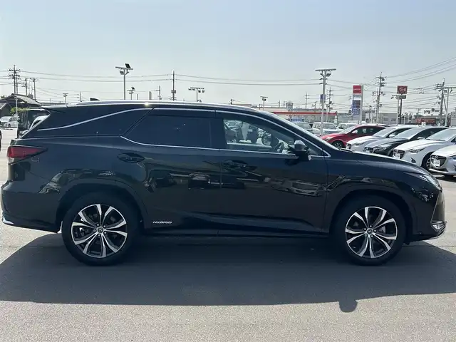レクサス ＲＸ 450hL 岡山県 2019(令1)年 9.9万km グラファイトブラックガラスフレーク 純正ナビ　/４ＷＤ　/ドラレコ　/シートヒーター　/ヘッドアップディスプレイ　/電動リアゲート　/電動サードシート　/エアーシート　/ＥＴＣ　/ＷＡＣ　/全周囲カメラ　/ＭＴモード付　/衝突軽減　/レーンキープ　/パワーシート