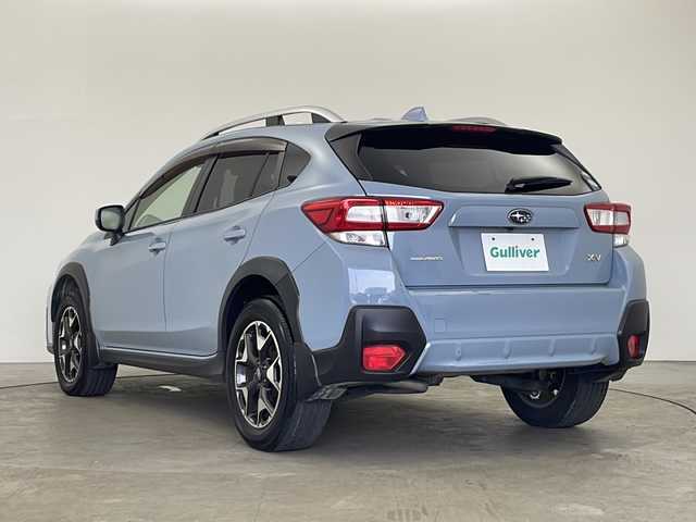 スバル インプレッサ ＸＶ 2．0i－L アイサイト 秋田県 2018(平30)年 6.6万km クールグレーカーキ 4WD/純正ナビ/(フルセグTV/Bluetooth/DVD/CD/FM/AM/AUX)/バックカメラ/レーダークルーズコントロール/レーンキープアシスト/横滑防止機能/衝突被害軽減システム/アイドリングストップ/プッシュスタート/スマートキー/スペアキー/オートライト/LEDヘッドライト/フォグランプ/革巻ステアリング/ステアリングリモコン/パドルシフト/電動パーキングブレーキ/電動格納ミラー/ブラインドスポットミラー(BSM)/純正アルミホイール/純正フロアマット