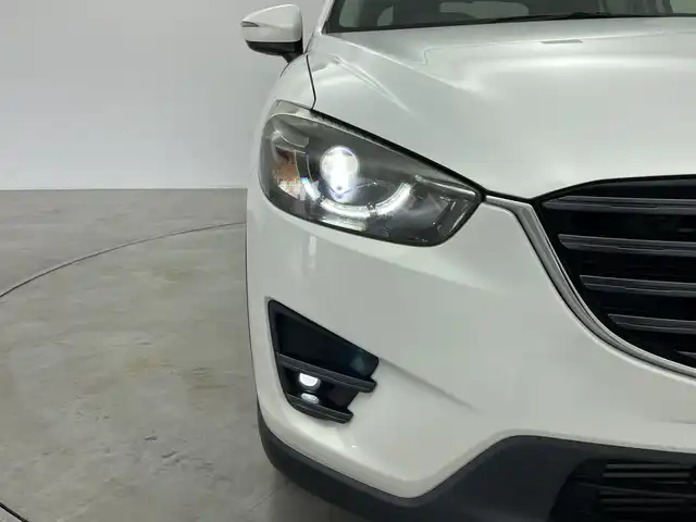 マツダ ＣＸ－５ XD Lパッケージ 群馬県 2015(平27)年 3.8万km クリスタルホワイトパールマイカ 純正ナビ　バック/サイドカメラ　アダプティブクルーズコントロール　レザーシート　シートヒーター　パワーシート　衝突被害軽減ブレーキ　BSM LKAS ビルトインETC 純正ドライブレコーダー　禁煙車