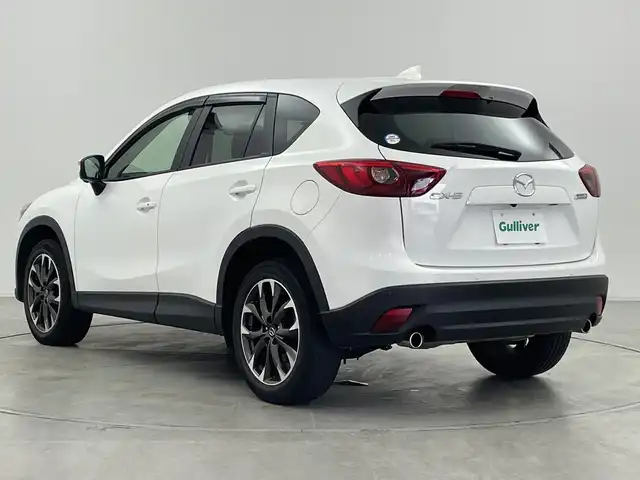 マツダ ＣＸ－５ XD Lパッケージ 群馬県 2015(平27)年 3.8万km クリスタルホワイトパールマイカ 純正ナビ　バック/サイドカメラ　アダプティブクルーズコントロール　レザーシート　シートヒーター　パワーシート　衝突被害軽減ブレーキ　BSM LKAS ビルトインETC 純正ドライブレコーダー　禁煙車