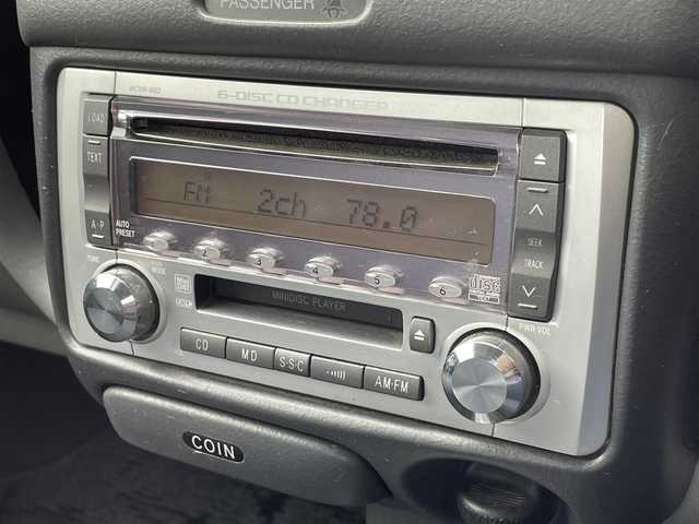 トヨタ ヴィッツ U 千葉県 2002(平14)年 11.6万km ライトグリーンM 純正オーディオ（MCHN-W52）/(CD/MD/ラジオ)/前方ドライブレコーダー/ETC/ハロゲンライト/純正フロアマット/純正ホイールキャップ