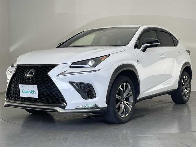 レクサス ＮＸ 300 Fスポーツ 愛知県 2019(平31)年 4.2万km ホワイトノーヴァガラスフレーク 純１０型ナビ　フルセグＴＶ　Ｂｌｕｅｔｏｏｔｈ　ムーンルーフ　バックカメラ　赤革　シートエアコン　ハンズフリーパワーバックドア　ワイヤレス充電　ドラレコ　レーダークルコン　ＬＥＤヘッドライト　禁煙車