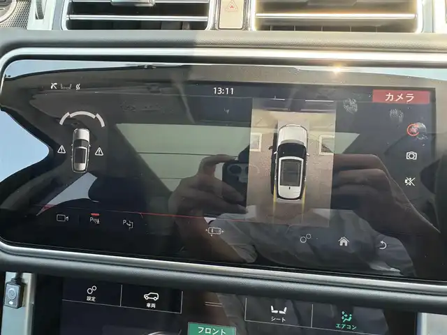ランドローバー レンジローバー ヴォーグ 石川県 2019(令1)年 1.8万km 白 4WD/純正メモリナビ（Bluetooth）/フルセグテレビ/黒レザーシート/全席パワーシート/全席シートヒーター/エアシート/バックカメラ/パワーバックドア/アイドリングストップ/パーキングアシスト/ガラスルーフ/LEDヘッドライト/オートライト/AppleCarPlay/ビルトインETC/衝突軽減ブレーキ/USB
