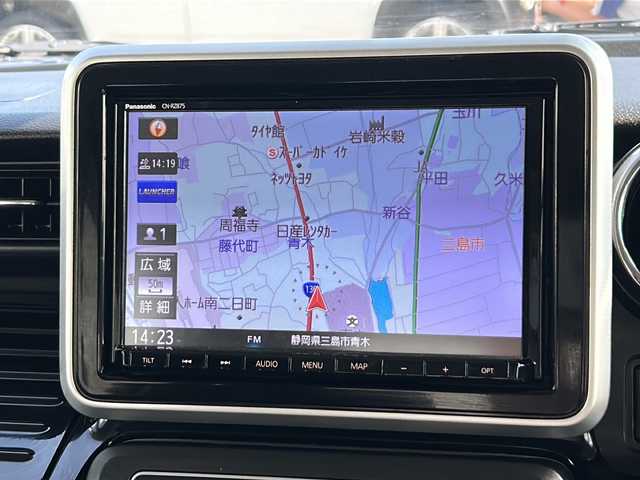 スズキ スペーシア カスタム HYBRID XS 静岡県 2021(令3)年 3.2万km スチールシルバーメタリック/ブルーイッシュブラックパール 純正8インチナビ/地デジTV/純正CD/DVD/Bluetooth/バックカメラ/両側パワースライドドア/衝突軽減ブレーキ/シートヒーター/純正15インチAW/LEDヘッドライト/オートライト/スマートキー/ETC