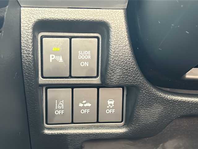 スズキ スペーシア カスタム HYBRID XS 静岡県 2021(令3)年 3.2万km スチールシルバーメタリック/ブルーイッシュブラックパール 純正8インチナビ/地デジTV/純正CD/DVD/Bluetooth/バックカメラ/両側パワースライドドア/衝突軽減ブレーキ/シートヒーター/純正15インチAW/LEDヘッドライト/オートライト/スマートキー/ETC