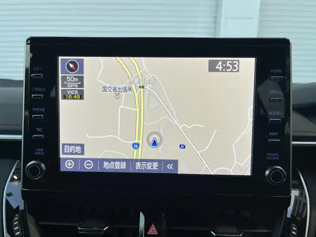 トヨタ カローラ スポーツ G Z 高知県 2022(令4)年 0.8万km プラチナホワイトパールマイカ 純正ナビ/　Bluetooth/Miracast/TRDエアロ/ビルトインETC/LEDヘッドライト/ドライブレコーダー/バックカメラ/トヨタセーフティーセンス/シートヒーター/オートライト/GPSレーダー探知機/ステアリングヒーター/純正18インチアルミホイール/純正フロアマット/本革巻きステアリング/クルーズコントロール/盗難防止装置