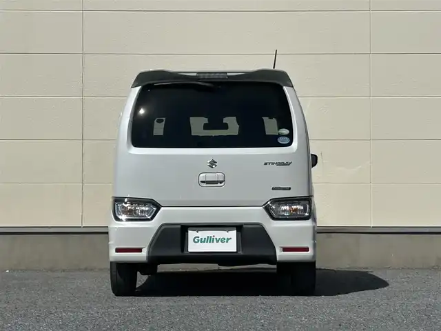 スズキ ワゴンＲ スティングレー HYBRID X 茨城県 2017(平29)年 5.2万km ピュアホワイトP 純正メモリナビ/　（AM/FM/CD/BT）/ワンセグテレビ/プッシュスタート/シートヒーター/フォグランプ/純正ドアバイザー/純正フロアマット