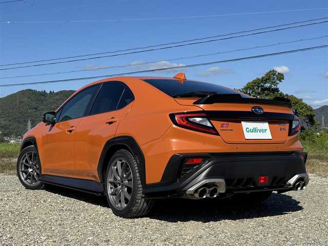 スバル ＷＲＸ Ｓ４ STIスポーツR EX 兵庫県 2022(令4)年 3.3万km オレンジ STIエアロ(F/S/RU)/STIパフォーマンスマフラー/STIラテラルリンクセット/STIドリルドディスクローター/STIコンプリートキット/サンルーフ/純正ナビ/フルセグTV/Bluetooth接続可/ハーフレザーシート