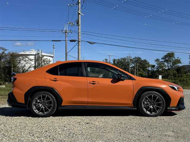 スバル ＷＲＸ Ｓ４ STIスポーツR EX 兵庫県 2022(令4)年 3.3万km オレンジ STIエアロ(F/S/RU)/STIパフォーマンスマフラー/STIラテラルリンクセット/STIドリルドディスクローター/STIコンプリートキット/サンルーフ/純正ナビ/フルセグTV/Bluetooth接続可/ハーフレザーシート