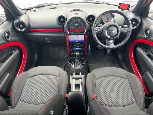 ＭＩＮＩ ミニ クロスオーバー ジョンクーパーワークス 秋田県 2014(平26)年 3.6万km ピュアレッド 社外ナビ　（Ｂｌｕｅｔｏｏｔｈ/ＴＶ/ＣＤ/ＤＶＤ）　/クルコン　/横滑り防止　/ＡＢＳ　/ＥＴＣ　/４ＷＤ　/ＡＡＣ　/ＭＴモードＡＴ　/ドラレコ　/純正フロアマット　/オートライト　/純正アルミホイール