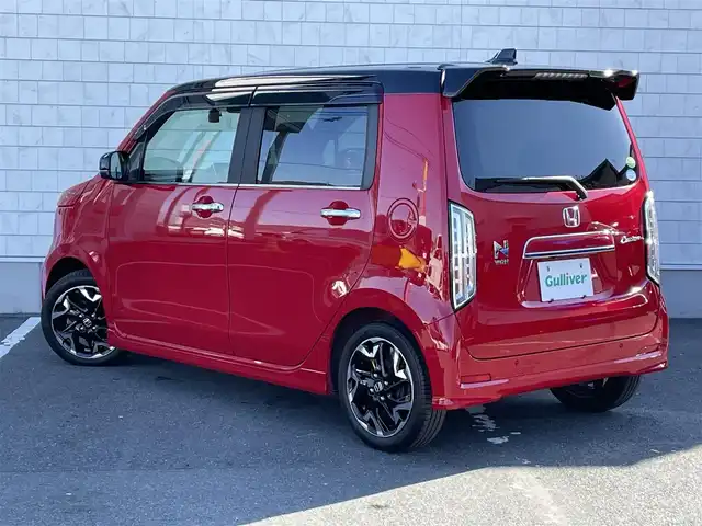 ホンダ Ｎ ＷＧＮ カスタム Lターボ ホンダS 愛知県 2020(令2)年 6.5万km ミラノレッド 純正SDナビ/バックカメラ　Bluetooth　フルセグTV/社外ドラレコ/純正アルミホイール/純正フロアマット/シートヒーター/パドルシフト/ETC/ホンダセンシング/ACC/電動サイドブレーキ/純正エアロパーツ/電動サイドブレーキ