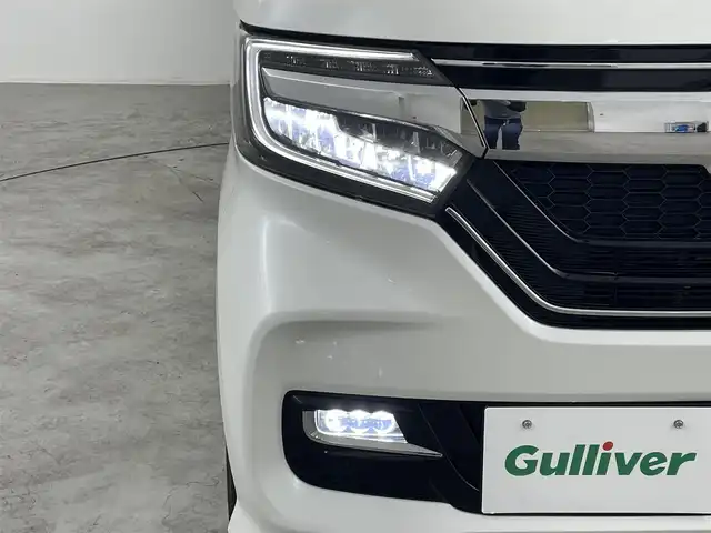 ホンダ Ｎ ＢＯＸ カスタム G L ターボ ホンダセンシング 福島県 2020(令2)年 4.9万km プラチナホワイトパール 純正SDナビゲーション/型式：VXU-195NBi/【AM/FM/SD/CD/DVD/Bluetooth/USB/フルセグTV】/・バックカメラ/・ETC/ホンダセンシング/・衝突軽減ブレーキ/・レーンキープアシスト/・アダプティブクルーズコントロール/・オートマチックハイビーム/車線逸脱警報装置/コーナーセンサー/ターボ/パドルシフト/・ステアリングスイッチ/両側パワースライドドア/LEDヘッドライト/・LEDフロントフォグライト/・オートライト/純正15インチアルミホイール/純正フロアマット/ABS/横滑り防止装置/盗難防止装置/ダブル＋サイド＋カーテンエアバック/プッシュスタート/・スマートキー/・スペアキー/・エンジンスターター/取扱説明書/・保証書