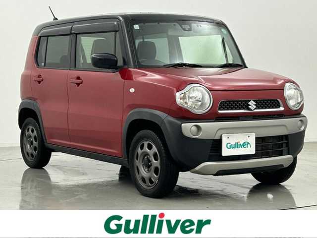 スズキ ハスラー G 熊本県 2017(平29)年 3.9万km フェニックスレッドパール/ブルーイッシュブラックパール 社外ナビNR-MZ077（ＣＤ・ＤＶＤ・フルセグ・ＢＴ・ＳＤ・ＡＵＸ・ｉｐｏｄ・ＵＳＢ）/バックカメラ　/前後ドライブレコーダー　/ＥＴＣ　/衝突軽減ブレーキ　/横滑り防止　/前席シートヒーター　/アイドリングストップ/電動格納ミラー/純正フロアマット/純正１５インチAW/スマートキー/プッシュスタート/スペアキー1本/保証書/取扱説明書