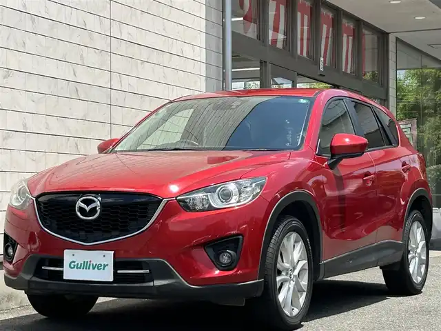 マツダ ＣＸ－５ XD 埼玉県 2013(平25)年 11.7万km ソウルレッドプレミアムメタリック ワンオーナー　/純正SDナビ/（BT/CD/DVD/フルセグTV）/バックカメラ/サイドカメラ/クルーズコントロール/SCBSスマートシティブレーキサポート/サウンドBOSE/パドルシフト/ETC/HIDヘッドランプ　オートライト/RVM（BSM）/AFS/純正フロアマット　/プッシュスタートボタン/スマートキー×2個/アイドリングストップ/ETC