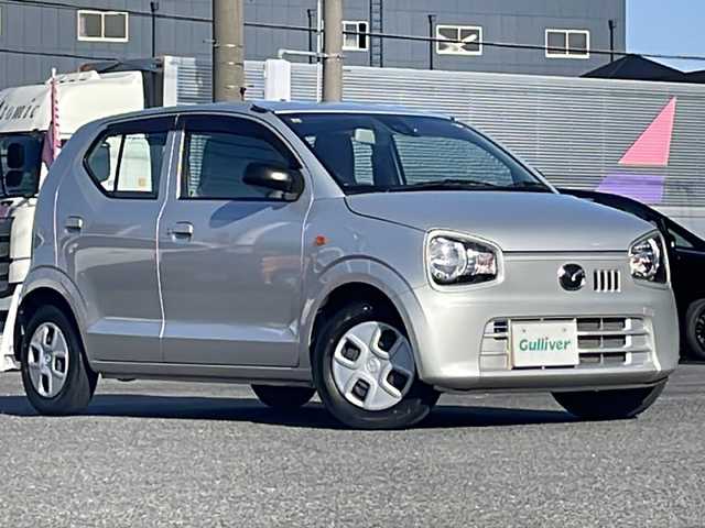マツダ キャロル GL 愛知県 2018(平30)年 3.5万km シルキーシルバーメタリック /ワンオーナー//AM/FM/CD/AUX//純正フロアマット//プリクラッシュ//アイドリングストップ//横滑り防止装置//D席シートヒーター//純正ドアバイザー//前方ドラレコ//純正ホイールキャップ//盗難防止装置//Wエアバッグ//取説//保証書//記録簿//スペアキー