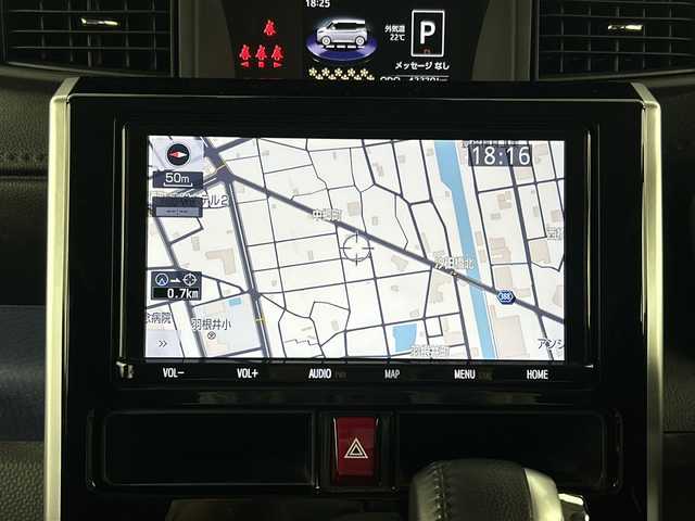 トヨタ ルーミー カスタムG 愛知県 2020(令2)年 4.4万km レーザーブルークリスタルシャイン 純正9インチナビ/・フルセグTV/・Bluetooth/・バックカメラ/ビルトインETC/前後ドライブレコーダー/衝突軽減ブレーキ/両側パワースライドドア/コーナーセンサー/クルーズコントロール/LED/オートライト/アイドリングストップ/ステアリングスイッチ
