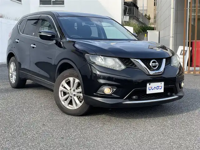 日産 エクストレイル 20X エマージェンシーブレーキ 千葉県 2014(平26)年 7.2万km ダイヤモンドブラック (株)IDOMが運営する【じしゃロン八千代店】の自社ローン専用車両になります。/こちらは現金またはオートローンご利用時の価格です。自社ローンご希望の方は別途その旨お申付け下さい/純正ナビ/エマージェンシーブレーキ/前席シートヒーター/純正AW