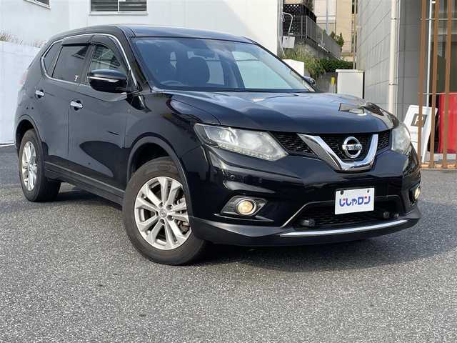日産 エクストレイル 20X エマージェンシーブレーキ 千葉県 2014(平26)年 7.2万km ダイヤモンドブラック (株)IDOMが運営する【じしゃロン八千代店】の自社ローン専用車両になります。/こちらは現金またはオートローンご利用時の価格です。自社ローンご希望の方は別途その旨お申付け下さい/純正ナビ/エマージェンシーブレーキ/前席シートヒーター/純正AW