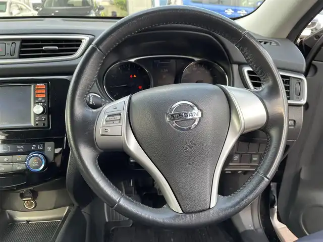 日産 エクストレイル 20X エマージェンシーブレーキ 千葉県 2014(平26)年 7.2万km ダイヤモンドブラック (株)IDOMが運営する【じしゃロン八千代店】の自社ローン専用車両になります。/こちらは現金またはオートローンご利用時の価格です。自社ローンご希望の方は別途その旨お申付け下さい/純正ナビ/エマージェンシーブレーキ/前席シートヒーター/純正AW