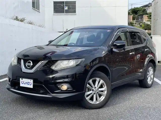 日産 エクストレイル 20X エマージェンシーブレーキ 千葉県 2014(平26)年 7.2万km ダイヤモンドブラック (株)IDOMが運営する【じしゃロン八千代店】の自社ローン専用車両になります。/こちらは現金またはオートローンご利用時の価格です。自社ローンご希望の方は別途その旨お申付け下さい/純正ナビ/エマージェンシーブレーキ/前席シートヒーター/純正AW