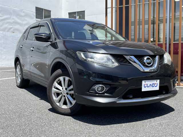日産 エクストレイル 20X エマージェンシーブレーキ 千葉県 2014(平26)年 7.2万km ダイヤモンドブラック (株)IDOMが運営する【じしゃロン八千代店】の自社ローン専用車両になります。/こちらは現金またはオートローンご利用時の価格です。自社ローンご希望の方は別途その旨お申付け下さい/純正ナビ/エマージェンシーブレーキ/前席シートヒーター/純正AW