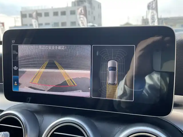 メルセデス・ベンツ Ｃ２２０ｄ ステーションワゴン アバンギャルドAMGライン 埼玉県 2018(平30)年 4.6万km ポーラホワイト 黒レザーシート/ドライビングパッケージ/アダプティブクルーズコントロール/純正HDDナビ/(Bluetooth/USB/フルセグ)/バックカメラ/Ａｐｐｌｅ　Ｃａｒ　Ｐｌａｙ/ブラインドスポットモニター/パークアシスト/アンビエントライト/ETC