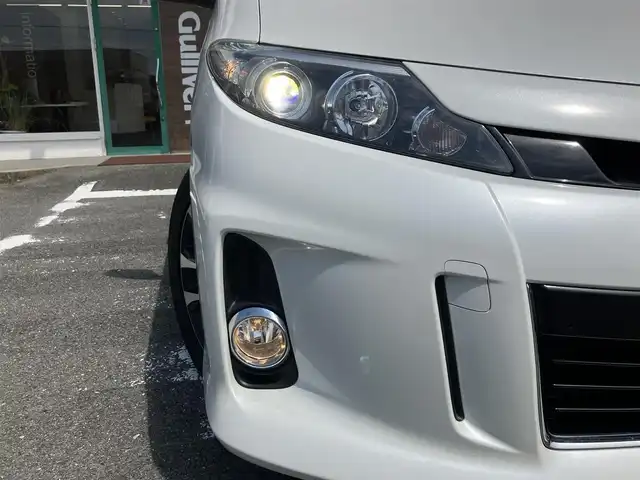 トヨタ エスティマ アエラス レザーパッケージ 三重県 2014(平26)年 4.9万km ホワイトパールクリスタルシャイン ♪走行48477km/純正8インチナビ/・フルセグ・CD録音/・DVD再生・SD/・Bluetoothオーティオ/ブルーレイディスクプレーヤー内蔵/　純正フリップダウンモニター/　・DVD/BD/SD/バックカメラ/両側パワースライドドア/スマートキー/プッシュスタート/黒革シート/パワーシート/前席シートヒーター/クルーズコントロール/HIDヘッドライト/フォグライト /オートライト/ウィンカーミラー /セカンドシートオットマン/革巻ステアリング/ステアリングスイッチ/ビルトインETC/ウッドパネル/ドライブレコーダー/レーダー探知機/プライバシーガラス/ドアバイザー/電格ミラー/フロアマット