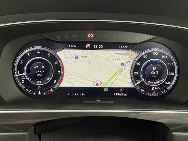 フォルクスワーゲン ティグアン TSI ハイライン 長崎県 2018(平30)年 7.2万km ディープブラックパールエフェクト 純正ナビ/・フルセグ/・DVD/・Bluetooth/全方位モニター/電動リアゲート/純正18インチアルミ/ヘッドアップディスプレイ/LEDヘッドライト/全席シートヒーター/ETC