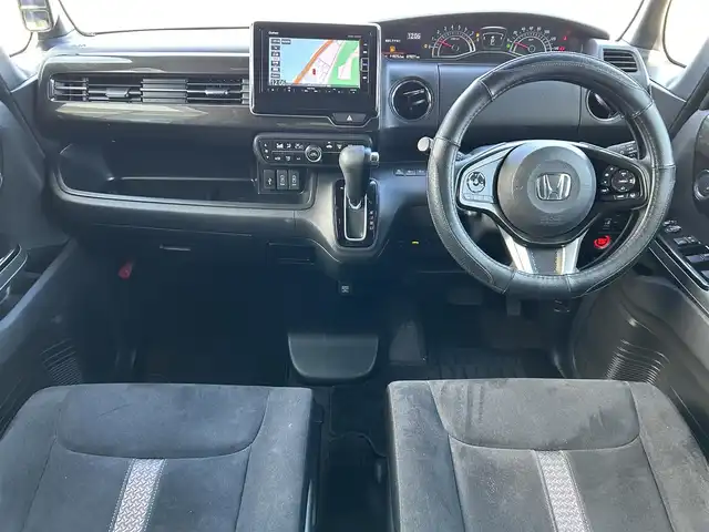 ホンダ Ｎ ＢＯＸ カスタム G EX ホンダセンシング 島根県 2018(平30)年 8万km クリスタルブラックパール 純正ナビGathers/Bluetooth/ワンセグ/ECON/ホンダセンシング/衝突軽減ブレーキ/コーナーセンサー/レーダークルーズコントロール/レーンキープアシスト/バックカメラ/左側電動スライドドア/ETC/LEDオートライト/フォグランプ/スマートキー/社外AW SMACK AME14インチ/プッシュスタート/ドアバイザー