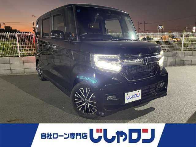 ホンダ Ｎ ＢＯＸ カスタム G EX ホンダセンシング 大阪府 2018(平30)年 8万km クリスタルブラックパール ”(株)IDOMが運営する【じしゃロン堺店】の自社ローン専用車両になります。/こちらは現金またはオートローンご利用時の価格です。自社ローンご希望の方は別途その旨お申付け下さい”