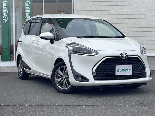 トヨタ シエンタ G クエロ 岩手県 2018(平30)年 4.8万km ホワイトパールクリスタルシャイン ワンオーナー/禁煙車/純正メモリナビ/フルセグ/　CD/SD/Bluetooth/アラウンドビューカメラ/両側パワースライドドア/ハーフレザーシート/スマートキー×２/LEDヘッドライト/オートライト/オートハイビーム/フォグランプ/衝突被害軽減ブレーキ/レーンアシスト/革巻きステアリング/ETC/新車時保証書/取扱説明書/ナビ取説