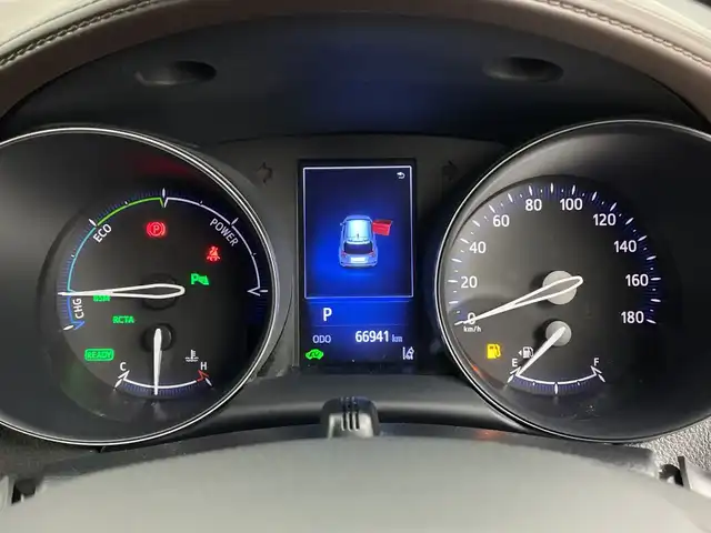 トヨタ Ｃ－ＨＲ G LEDエディション 鹿児島県 2018(平30)年 6.7万km ブラックマイカ 純正SDナビ/（AM/FM/CD/DVD/Bluetooth）/フルセグテレビ/モデリスタエアロ/トヨタセーフティセンス/レーダークルーズコントロール/シートヒーター/ETC/ハーフレザーシート/オートライト/オートハイビーム/ドライブレコーダー/純正AW18インチ/オートブレーキホールド/LEDヘッドライト/純正フロアマット/オートエアコン