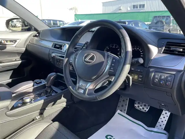 レクサス ＧＳ 350 Fスポーツ 千葉県 2012(平24)年 4.8万km ブラック 社外エアロ(F/S/R)/社外フロントバンパー/社外3連LEDヘッドライト/RS-R車高調＆ローダウンサス/VOLKRACING20インチアルミホイール/社外テールランプ/マークレビンソンサウンドシステム/純正HDDメーカーオプションナビ/・CD/DVD/MSV/Bluetooth/フルセグ/バックカメラ/レザーシート/前席パワーシート/前席シートヒーター/前席シートベンチレーション/アダプティブクルーズコントロール/スマートキー/パワートランクリッド/前後コーナーセンサー/ヘッドアップディスプレイ/オートマチックハイビーム/パドルシフト/社外タワーバー/社外ドライブレコーダー/ビルトインETC/フォグランプ/本革巻きステアリング/サイド＆カーテンエアバッグ/電動リヤサンシェード