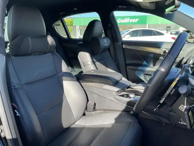 レクサス ＧＳ 350 Fスポーツ 千葉県 2012(平24)年 4.8万km ブラック 社外エアロ(F/S/R)/社外フロントバンパー/社外3連LEDヘッドライト/RS-R車高調＆ローダウンサス/VOLKRACING20インチアルミホイール/社外テールランプ/マークレビンソンサウンドシステム/純正HDDメーカーオプションナビ/・CD/DVD/MSV/Bluetooth/フルセグ/バックカメラ/レザーシート/前席パワーシート/前席シートヒーター/前席シートベンチレーション/アダプティブクルーズコントロール/スマートキー/パワートランクリッド/前後コーナーセンサー/ヘッドアップディスプレイ/オートマチックハイビーム/パドルシフト/社外タワーバー/社外ドライブレコーダー/ビルトインETC/フォグランプ/本革巻きステアリング/サイド＆カーテンエアバッグ/電動リヤサンシェード