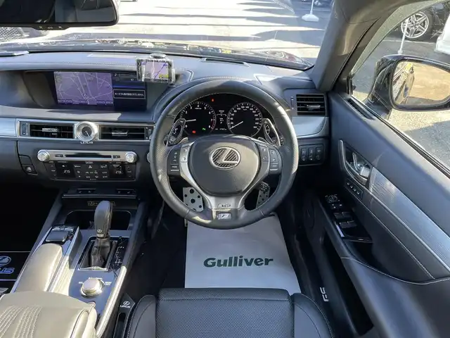 レクサス ＧＳ 350 Fスポーツ 千葉県 2012(平24)年 4.8万km ブラック 社外エアロ(F/S/R)/社外フロントバンパー/社外3連LEDヘッドライト/RS-R車高調＆ローダウンサス/VOLKRACING20インチアルミホイール/社外テールランプ/マークレビンソンサウンドシステム/純正HDDメーカーオプションナビ/・CD/DVD/MSV/Bluetooth/フルセグ/バックカメラ/レザーシート/前席パワーシート/前席シートヒーター/前席シートベンチレーション/アダプティブクルーズコントロール/スマートキー/パワートランクリッド/前後コーナーセンサー/ヘッドアップディスプレイ/オートマチックハイビーム/パドルシフト/社外タワーバー/社外ドライブレコーダー/ビルトインETC/フォグランプ/本革巻きステアリング/サイド＆カーテンエアバッグ/電動リヤサンシェード