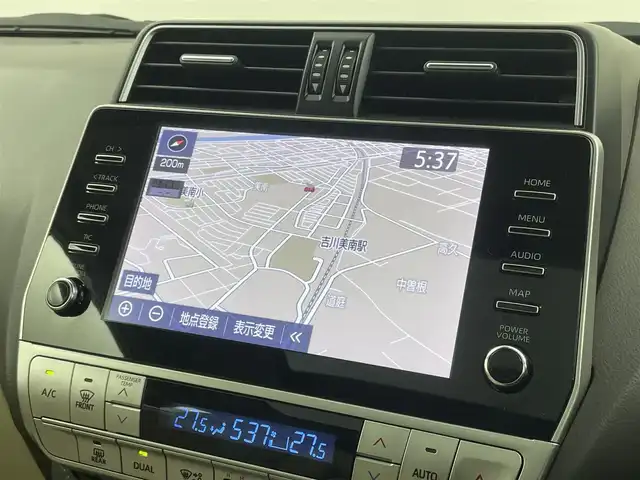 トヨタ ランドクルーザー プラド TX Lパッケージ 埼玉県 2023(令5)年 3.3万km ホワイトパールクリスタルシャイン モデリスタエアロ　サンルーフ　純正ディスプレイオーディオ　パノラミックビューモニター　ＢＳＭ　ベージュレザー　ビルトインＥＴＣ２．０　ドライブレコーダー　レーダークルーズ　オートハイビーム　ＬＥＤ