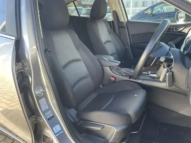 マツダ アクセラ スポーツ 15S ツーリング 福島県 2015(平27)年 5.1万km アルミニウムメタリック ワンオーナー/純正メモリーナビ/CD/DVD/BT/USB/フルセグTV/社外16インチAW(純正16AW＋夏タイヤ積込)/レーダークルーズコントロール/リアビークルモニタリングシステム/アダプティブフロントライティングシステム/ヘッドアップディスプレイ/ステアリングリモコン/バックカメラ/パドルシフト/オートライト/LEDヘッドライト/フォグライト/プッシュスタート/ドアバイザー/フロアマット/i-stop/ETC