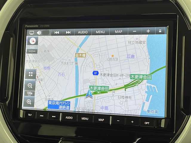 スズキ ハスラー HYBRID G 千葉県 2023(令5)年 2.4万km ブルーイッシュブラックパール3 レーダークルーズコントロール/レーンキープアシスト/コーナーセンサー（後のみ）/衝突軽減システム/純正メモリナビ（CN-FZ886）/　Bluetooth/フルセグTV/DVD/CD/前席シートヒーター/純正フロアマット/ハロゲンヘッドライト/オートライト/スマートキー/プッシュスタートボタン