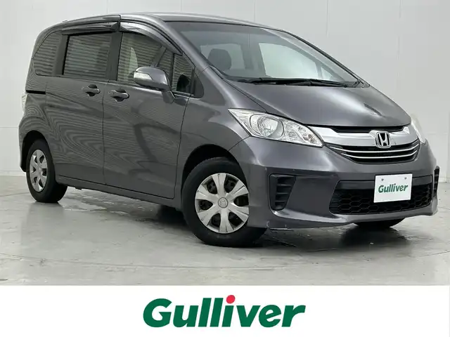 ホンダ フリード G ジャストセレクション 茨城県 2014(平26)年 2.5万km モダンスティールM 純正ナビ/バックカメラ/フルセグ/片側電動スライドドア/ETC/スマートキー